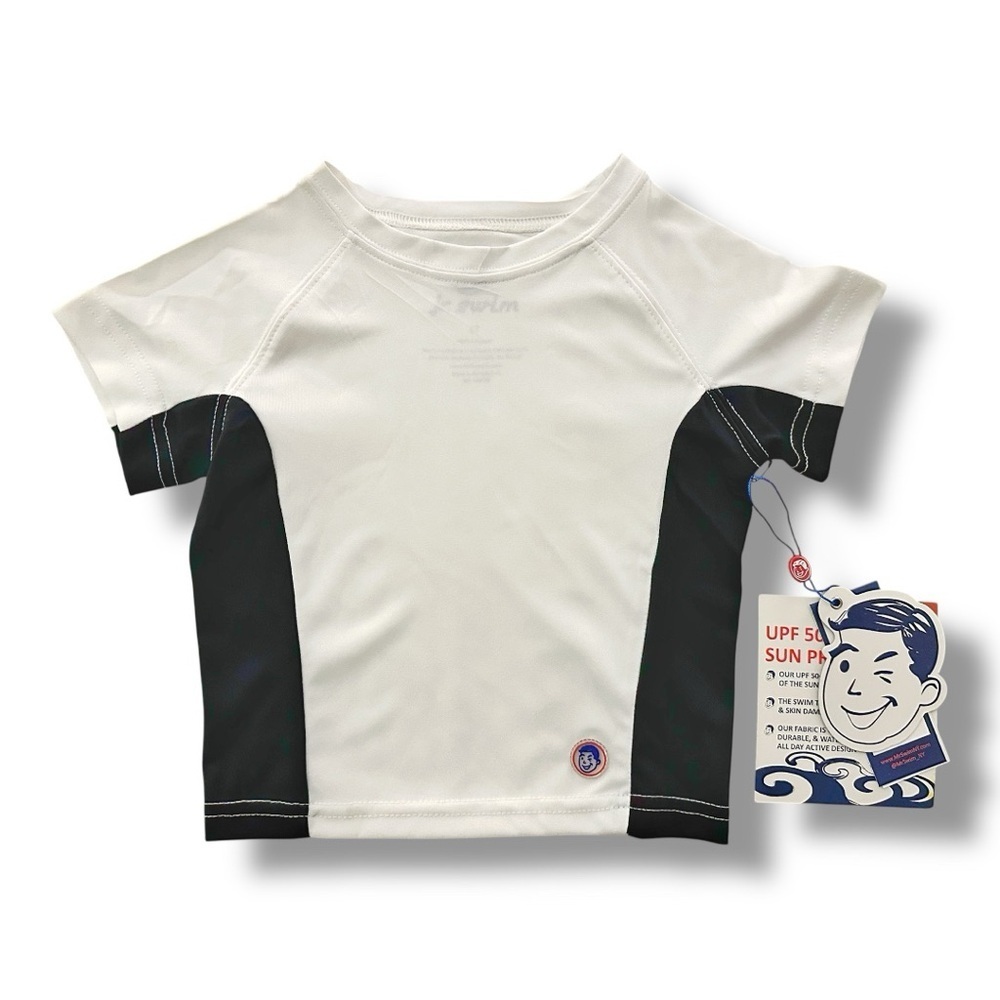 Mr.Swim | Short Sleeve Toddler Rashguard (2T)